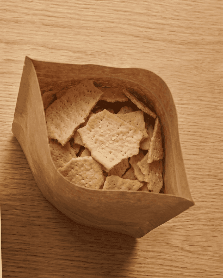 Fleur de Sel Sheet Crackers van Mr. Saucy packaging
