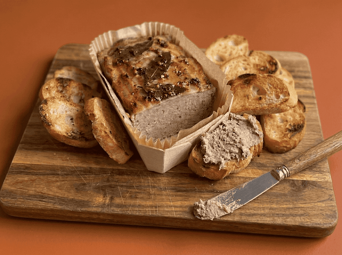 Asian-Inspired Pork and Veal Pâté de Campagne with Chili Crisp de Mr. Saucy