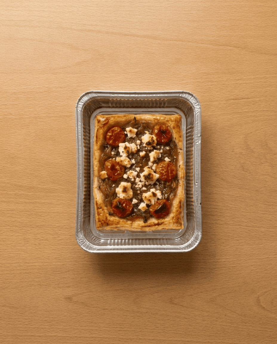 Pissaladière Tomate met Geitenkaas van Mr. Saucy packaging