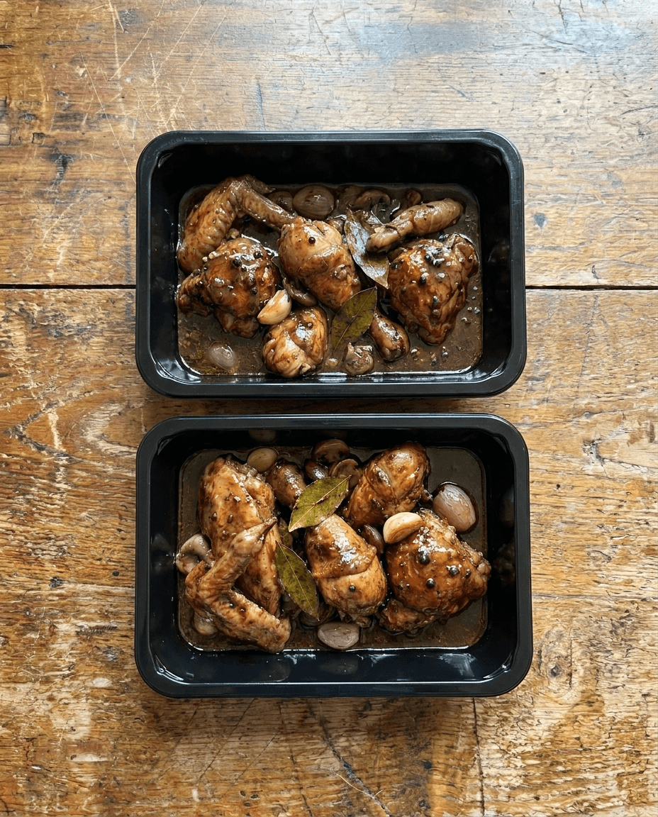 Kip Adobo Grand Veneur met Rode Wijn packaging